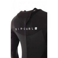 Rip Curl Omega 5.3mm Neoprene black Wetsuit Back Zip women size 16