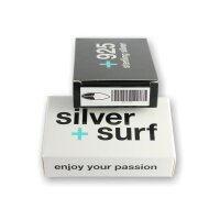 Silver+Surf necklace Ski size L Cross Circle