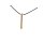 Silver+Surf necklace Ski size M Single Wood