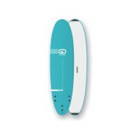 GO Softboard School Surfboard 7.6 wide body green