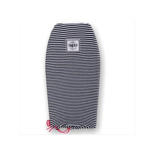 SNIPER Bodyboard Boardsock Strech cover length 45Inch 115cm stripes black white