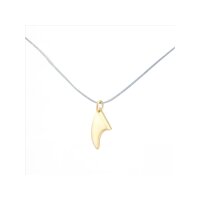 Silver+Surf Jewellery size S Fin gold plated