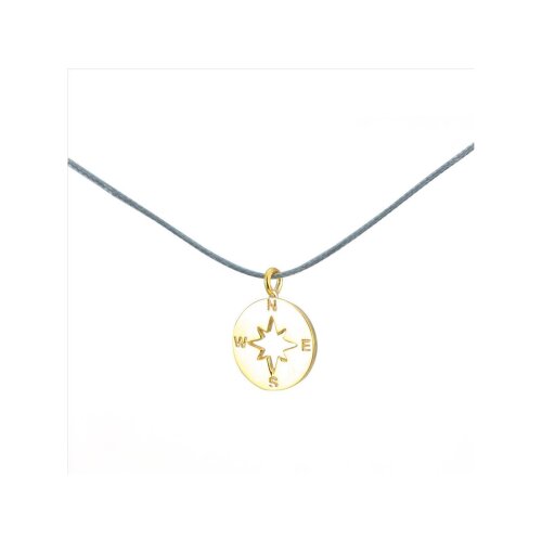 Silver+Surf Jewellery S wind rose gold plated