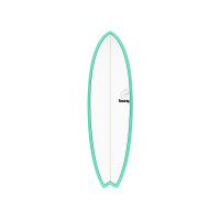 Surfboard TORQ Epoxy TET 5.11 MOD Fish Seagreen mint grün