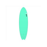 Surfboard TORQ Epoxy TET MOD Fish Board mint grün seagreen 6.10