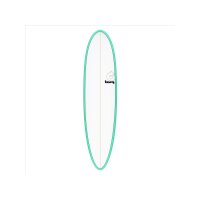 Surfboard TORQ Epoxy TET 7.6 Funboard Seagreen mint green