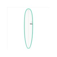 Surfboard TORQ Epoxy TET Longboard Mini Malibu Seagreen mint grün 8.6