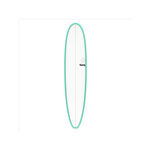 Surfboard TORQ Epoxy TET Longboard Mini Malibu Seagreen mint grün 9.0
