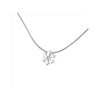 Silver+Surf Jewellery Snow crystal Gr S