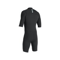 VISSLA Eco 7 Seas 2mm Spring Suit Neopren Shorty schwarz Chest Zip BLACK WITH JADE Größe S