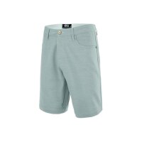 Picture Organic Clothing ALDOS 19 Chino Stretch Shorts kurze Hose grey melange straight fit Größe 33