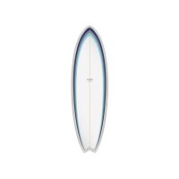 Surfboard TORQ Epoxy TET 5.11 MOD Fish Classic 3.0 blue white grey