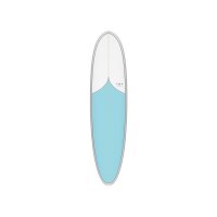 Surfboard TORQ Epoxy TET 7.8 V+ Funboard Classic 3 blau...