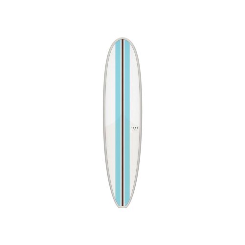 Surfboard TORQ Epoxy TET Longboard Mini Malibu Classic 3.0 blau weiß 8.0