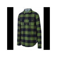 Hillsboro Shirt Fannel black longsleeve PICTURE Organic Clothing size l