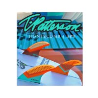 FUTURES Thruster Surf Fin Set Timmy Patterson TP1 size L green red