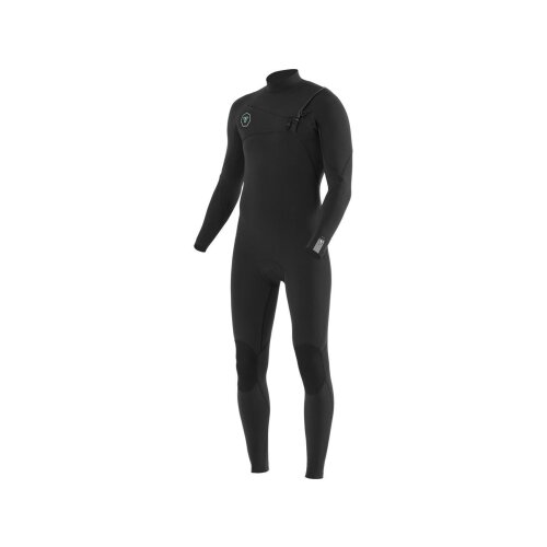 VISSLA Seven Seas 4.3mm Neopren Wetsuit Fullsuit mit Chest Zip in schwarz Größe MS