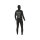 VISSLA 7 SEAS 6.5mm Neopren Wetsuit Fullsuit mit Haube und Chest Zip in schwarz Größe S