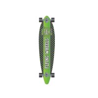 FLYING WHEELS Downhill Skateboard 43 Varsity Lime green
