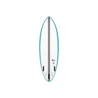 Surfboard TORQ TEC Multiplier 6.8 Rail Turquoise