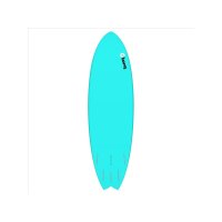 Surfboard TORQ Epoxy TET 5.11 MOD Fish Blau Pinlines