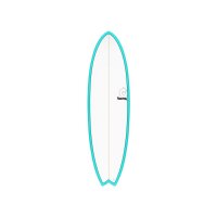 Surfboard TORQ Epoxy TET 6.3 MOD Fish blue Pinlines