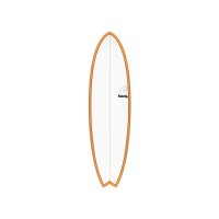 Surfboard TORQ Epoxy TET 6.6 MOD Fish Rail Orange