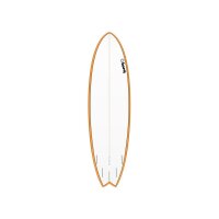 Surfboard TORQ Epoxy TET 6.6 MOD Fish Rail Orange