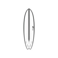 Surfboard TORQ Epoxy TET CS 6.10 Fish Carbon Grau