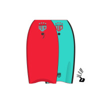 Wave Power Bodyboard Woop 37 red turquoise