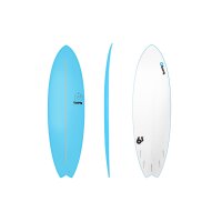 MOD Fish Surfboard TORQ Softboard blau