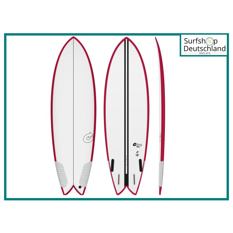 Surfboard TORQ BigBoy Fish Board TEC