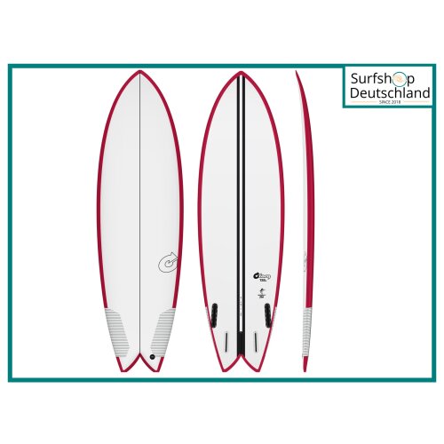 Surfboard TORQ BigBoy Fish Board TEC