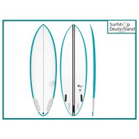 Surfboard TORQ Multiplier Hybrid Short Quad Board