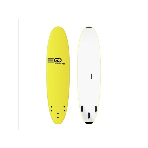 GO Softboard School Surfboard 8.6 wide body Gelb