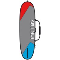 ARIINUI Boardbag SUP 9.6 stand up paddling Tasche grau rot blau