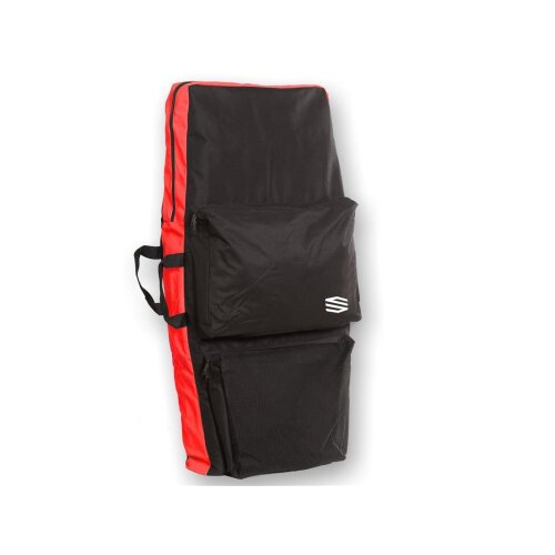 SNIPER Boardbag Bodyboard Twincover Deluxe red black