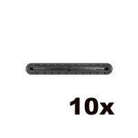 FUTURES Finbox Longboard 10.75 Inch Schwarz 10 Stk