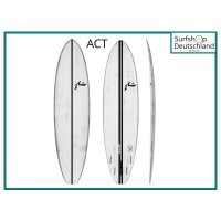 Surfboard RUSTY Egg Not Quad Single Fin ACT TEC