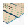 ROAM Footpad Deck Grip Traction Pad dreiteilig plus Blau