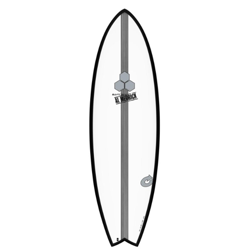 Surfboard CHANNEL ISLANDS X-lite PodMod 6.6 gray