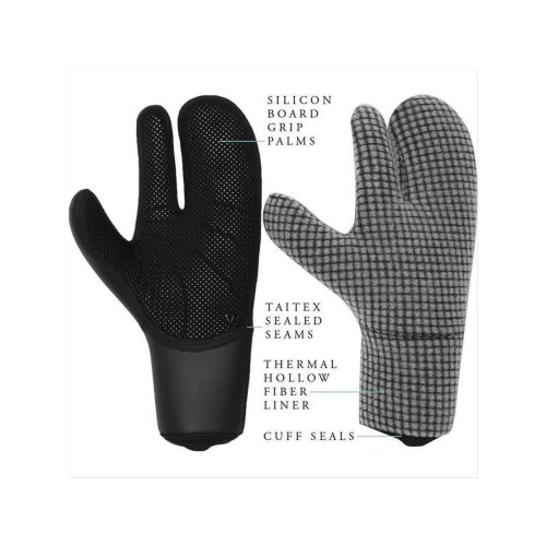 Vissla 7 Seas 5mm Surf Neopren Gloves Size S