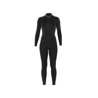 SISSTR Evolution 3.2mm Eco wetsuit print flower pattern back zip black women wetsuit