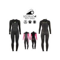 Soöruz Fly Women 5.4mm Back Zip women neoprene Eco Wetsuit Size L