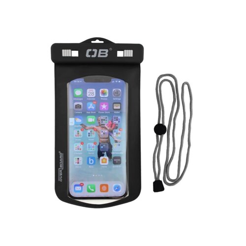 Overboard waterproof iPhone case size L black