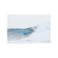 Surfboard TORQ Epoxy TET 7.2 Funboard Pinlines weiß